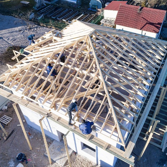 Монтаж четырёхскатной крыши и кровли в Бабушкине и Республике Бурятия